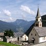 Pufels. Im Tal sieht man St. Ulrich